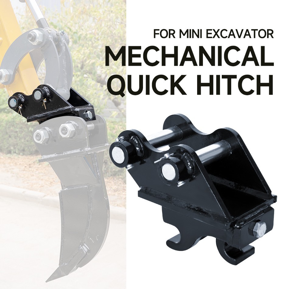Quick Connect Hitch for 0.8-3T Mini Digger Mechanical Quick Change Coupler