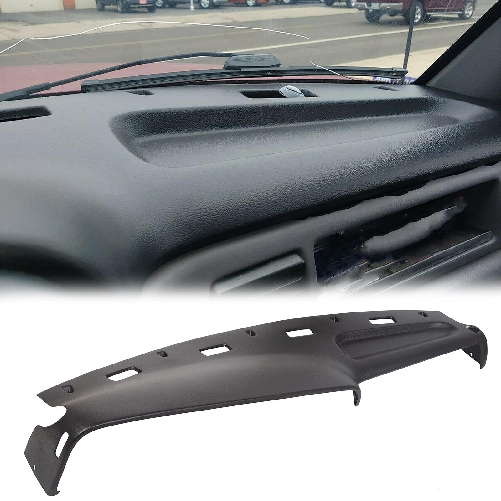 BriSunshine Dashboard Cover For 1994-1997 Dodge Ram 1500 2500 3500 Interior Dash