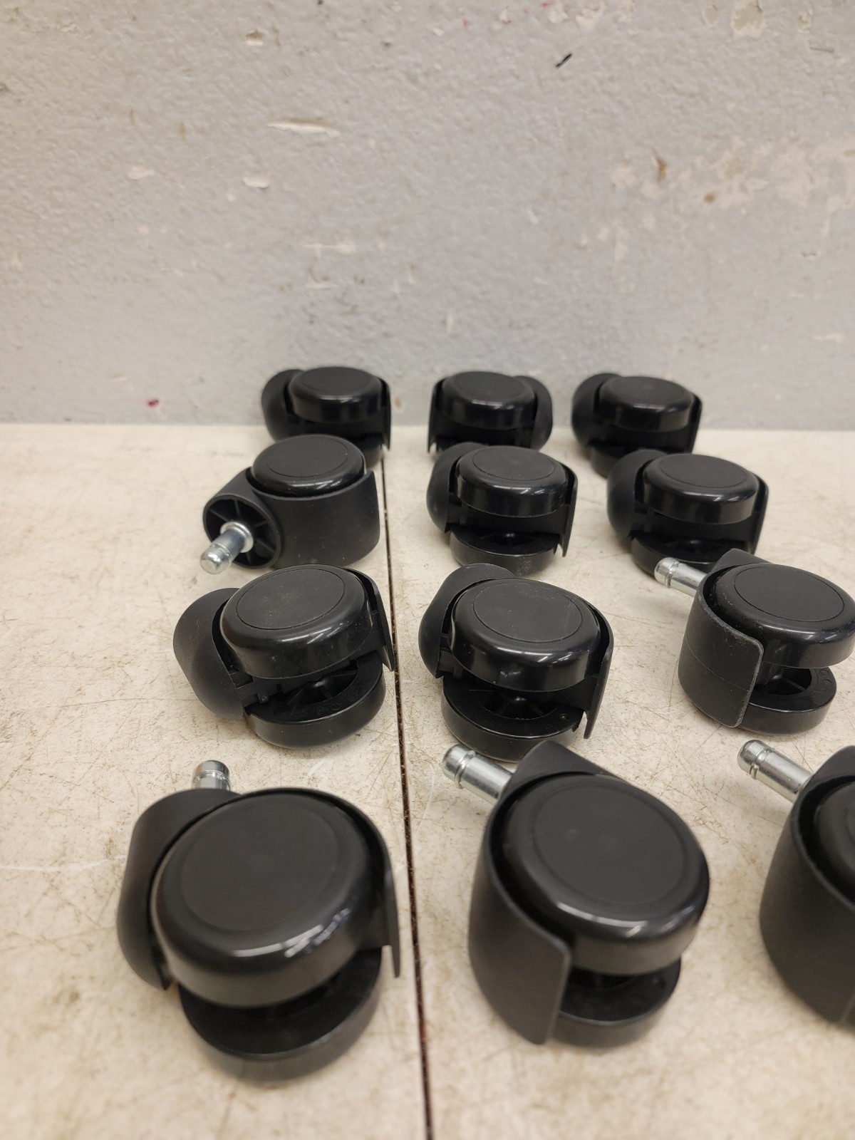 Steelcase Hard Floor Replacement Casters | Set of 12 | R-S4483