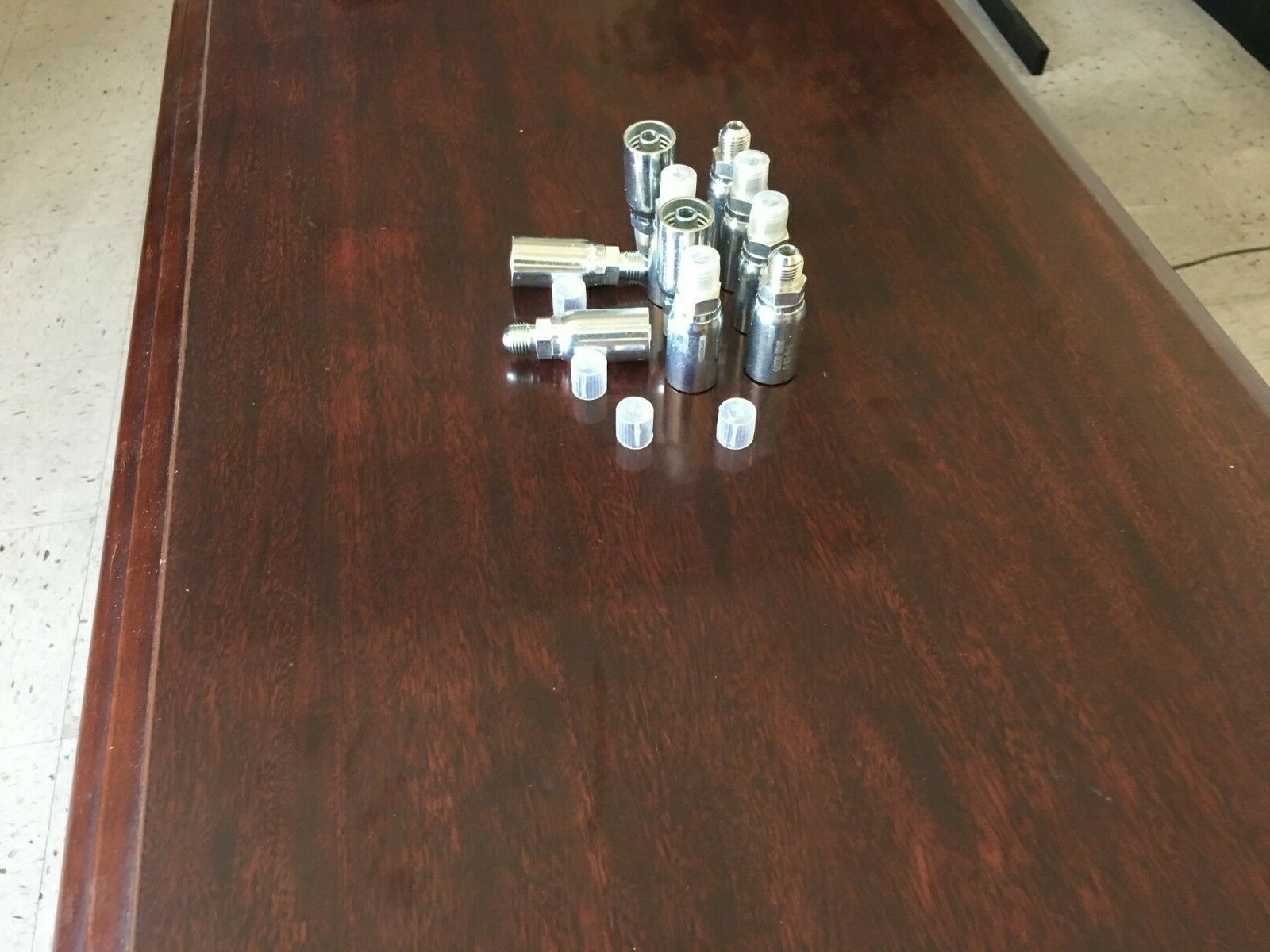 MJ-08-10, 10 PK, 1/2″ Hose x 5/8″ threads, Male JIC Hydraulic Hose Fittings HY