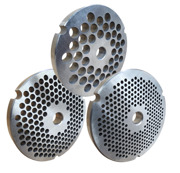 Grinder Plate Pack First, Second, Third Grind #32 3/8″, 3/16″, 1/8″