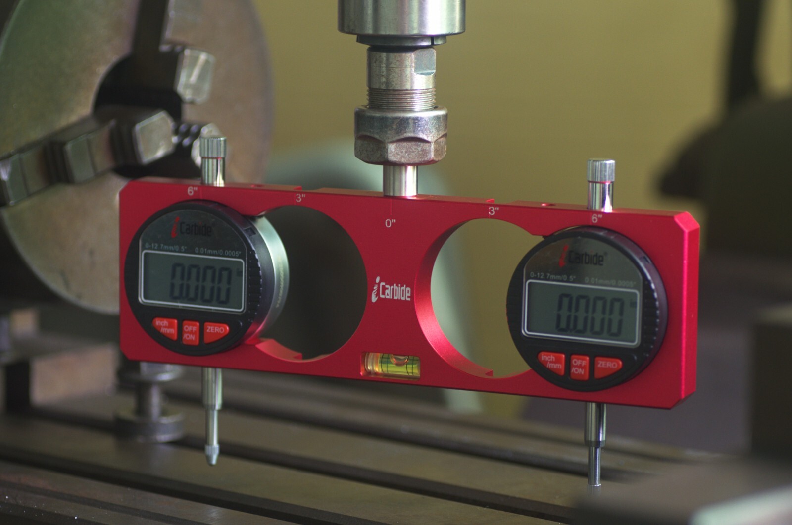 NEW ICARBIDE 1″ DIGITAL TESTING DIAL INDICATOR 0.01mm/0.0005″ MEASURE TOOLS