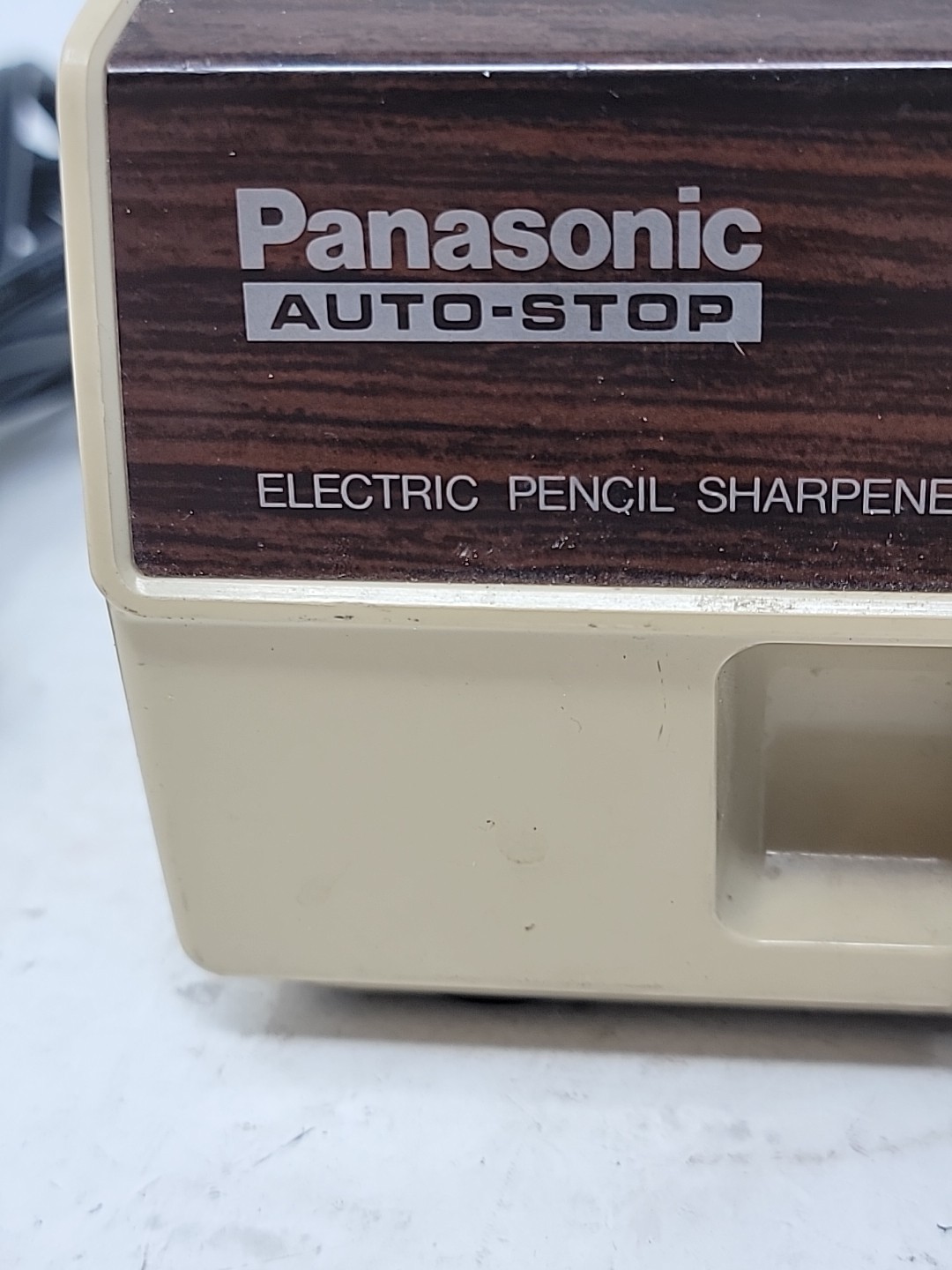 Vintage Panasonic KP-110 Electric Pencil Sharpener With Auto-Stop Tested