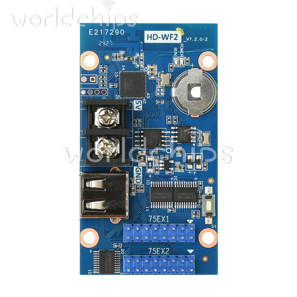 HD-WF2 WiFi Control Card HUB75 for Advertising Screen Full Color LED Display