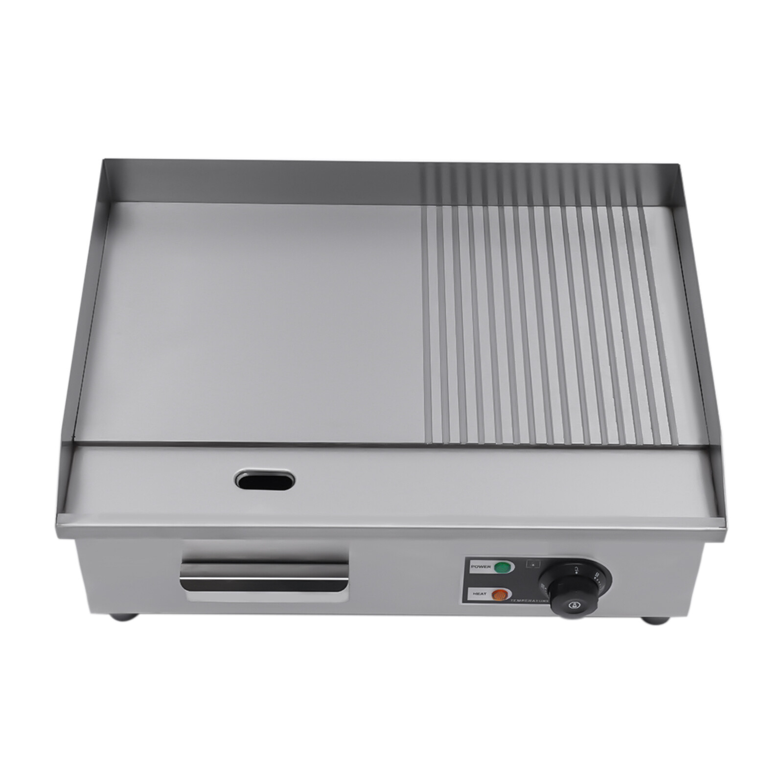 22″ Commercial Electric Tabletop Griddle Flat Top Grill Hot Plate BBQ 1600W