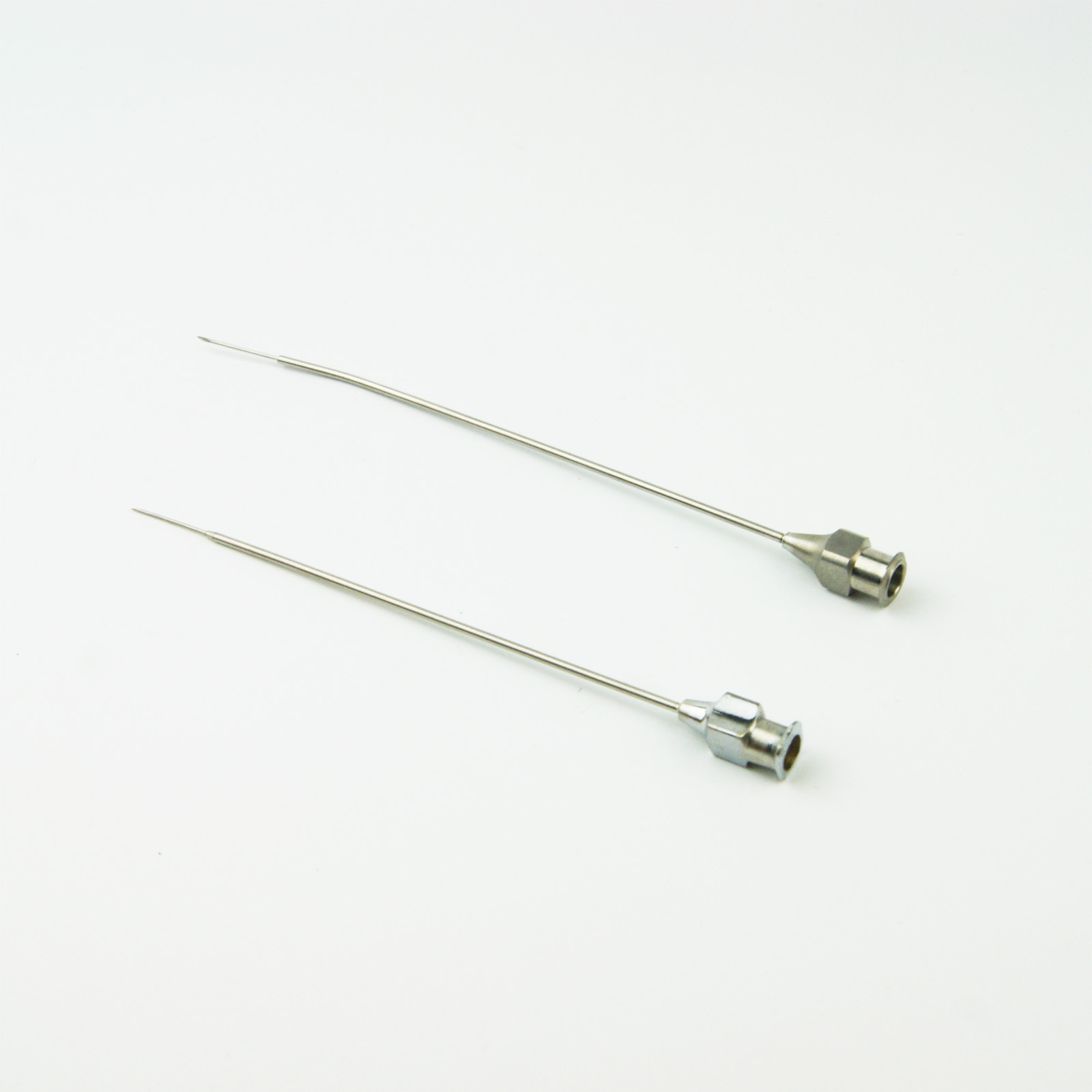 Laryngeal tonsil needle curved and straight