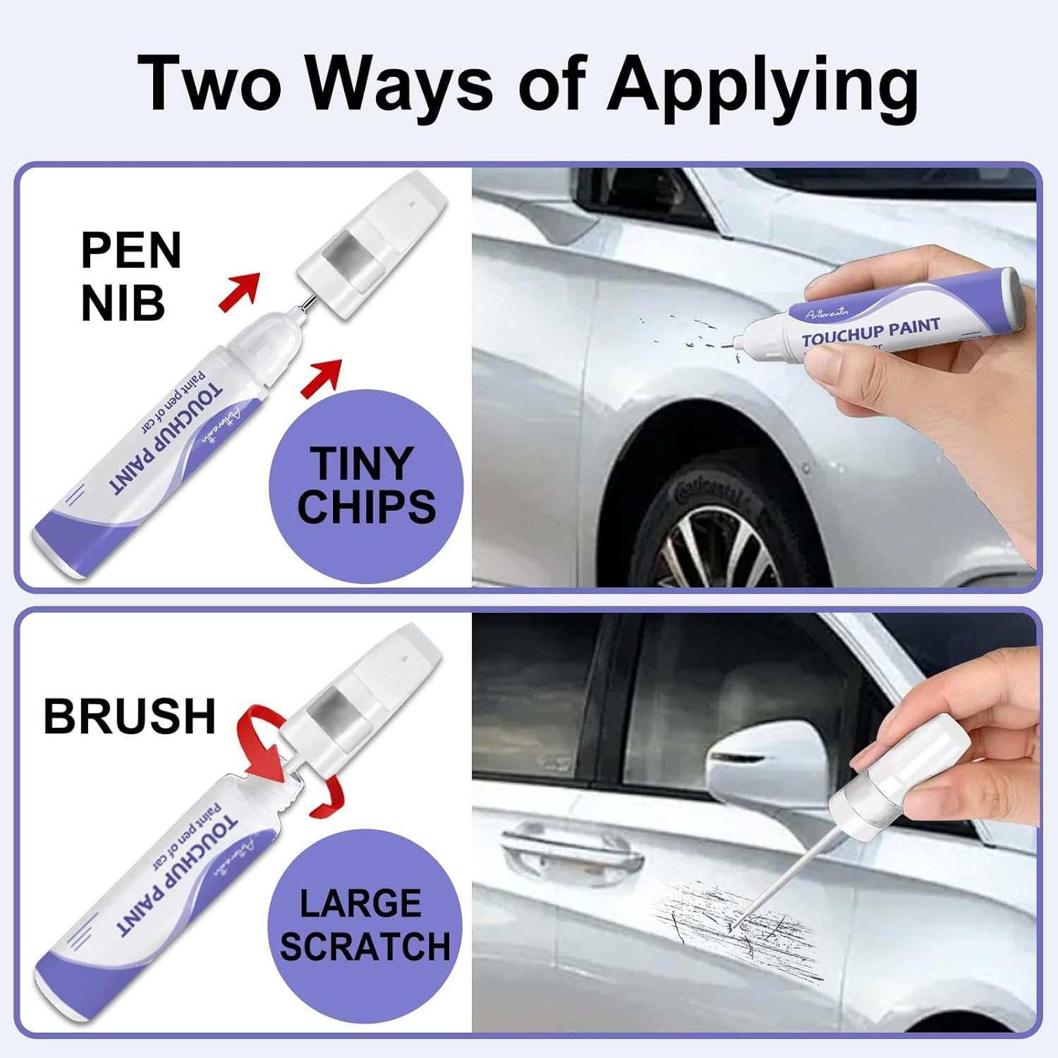 Touch Up Paint for BMW Alpine White (300)-Exact Match–Chips and Nicks TouchUp Pa