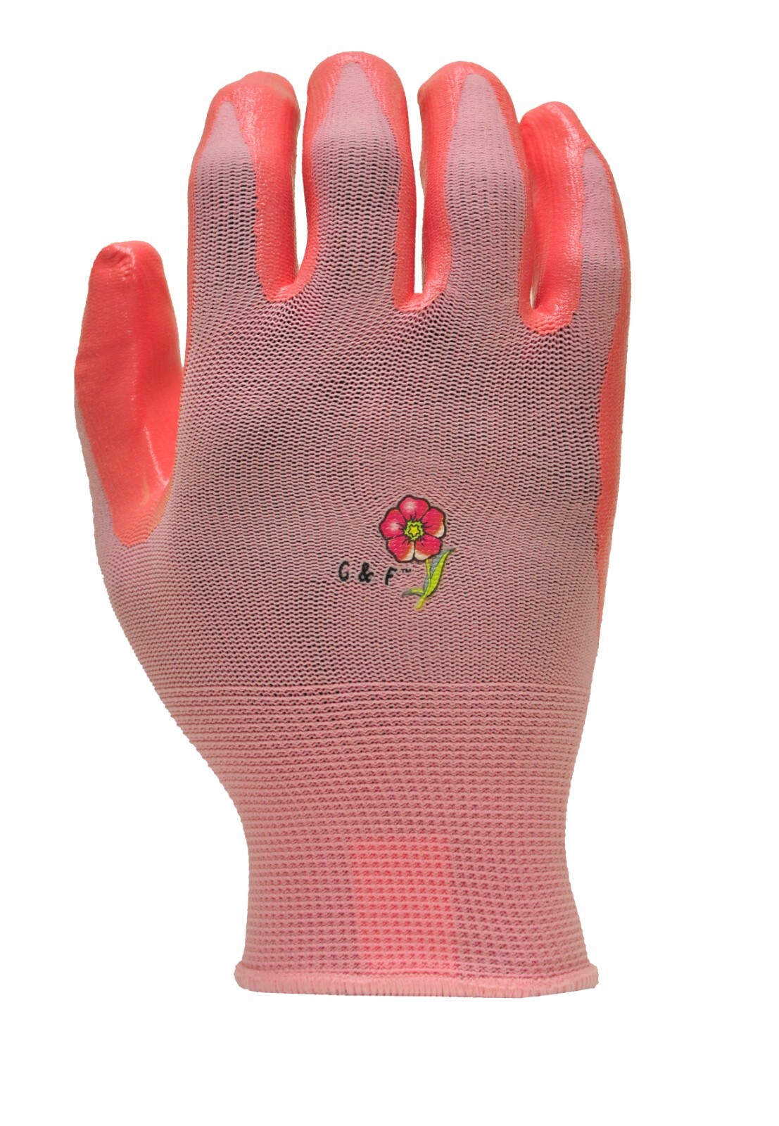 G & F 1522 Women Work Garden Gloves With Micro Foam Coating Texture Grip 12 Pair