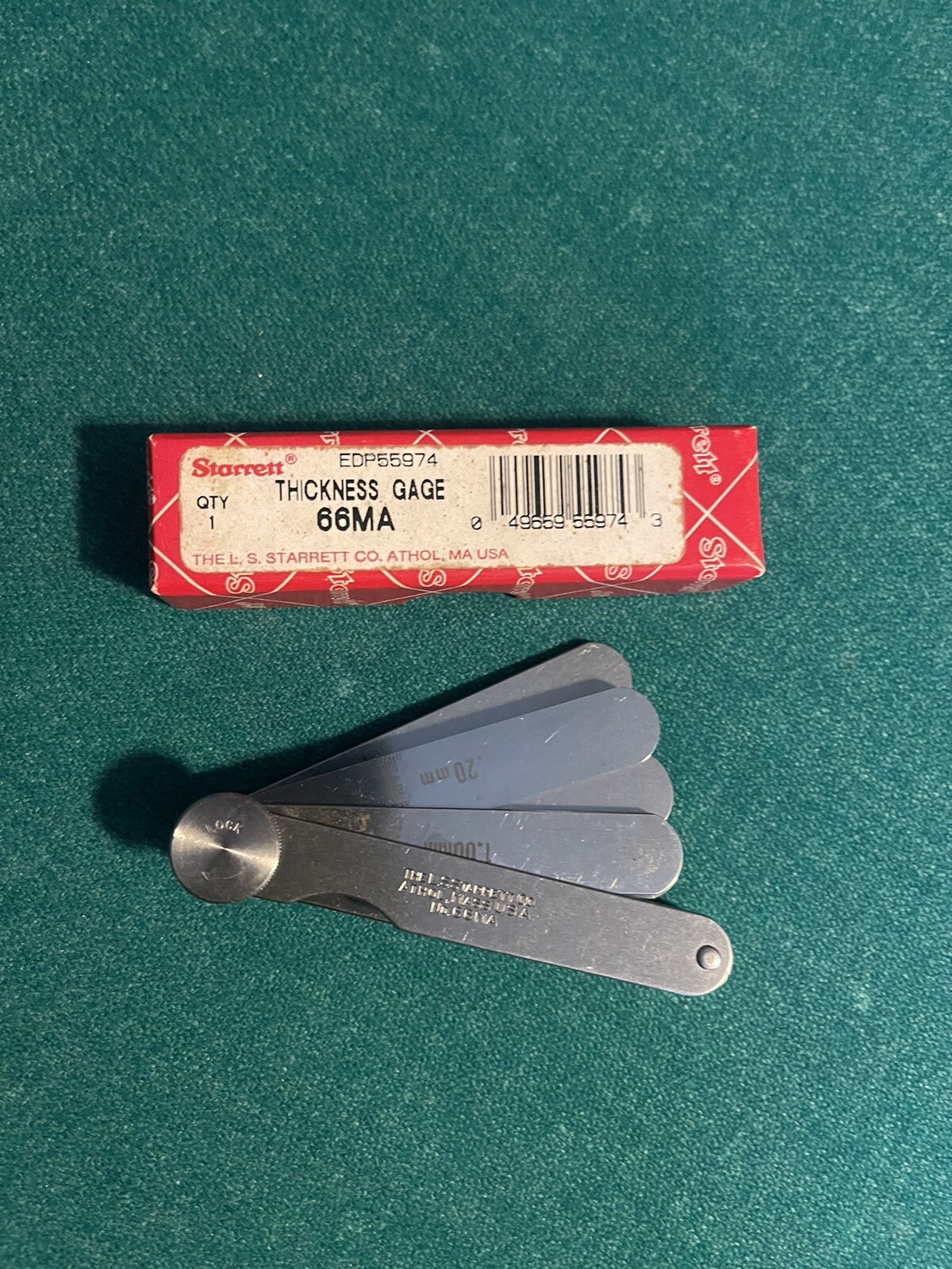 Starrett Thickness Gage