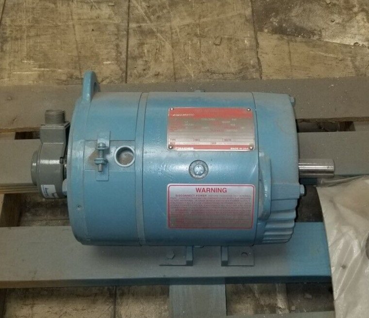 GE Motors Kinamatic DC Motor 5CD142DA036B011, 1hp, 1750/2300RPM, 240V/3.6A