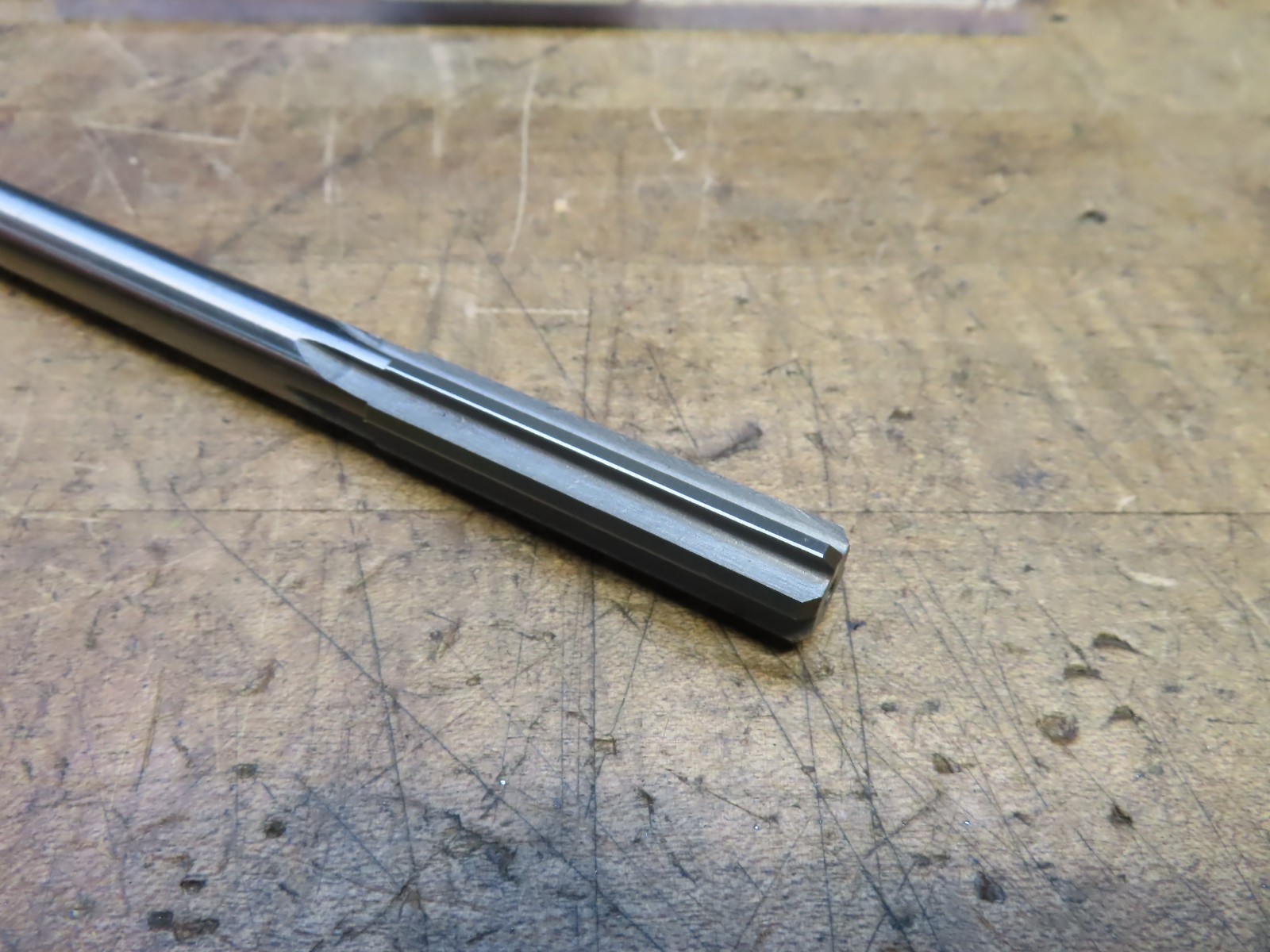 Titan USA .4715″ (12mm undersize .02mm) 6 flute HS chucking reamer