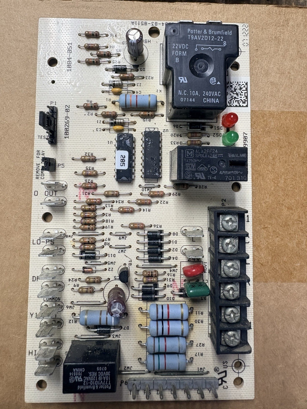 Lennox / Honeywell Defrost Control Board 1084-83-8512A/ 100269-02 /1084-851