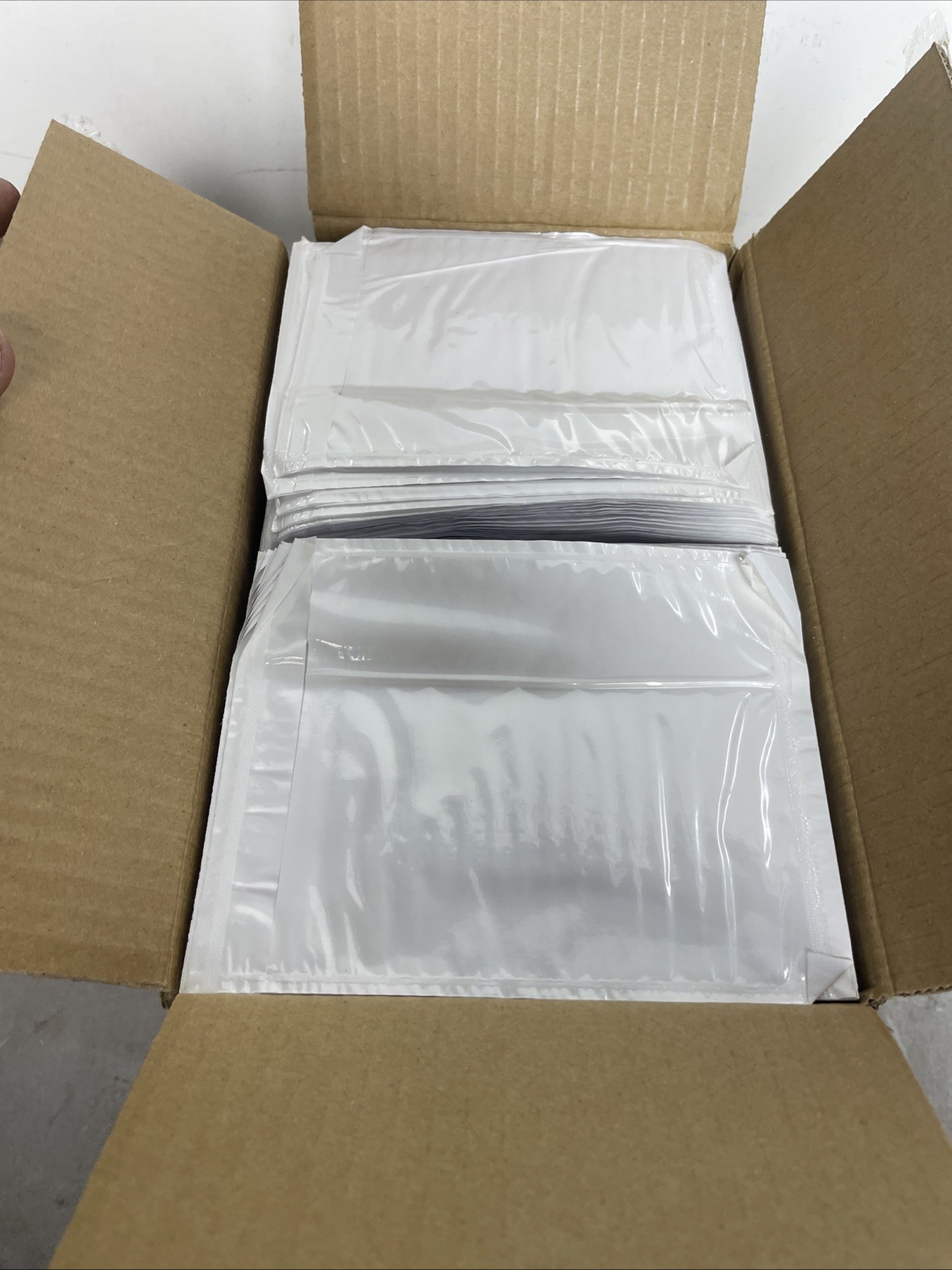 003875 packing list clear face 1000 count 4.5 x 5.5 inch