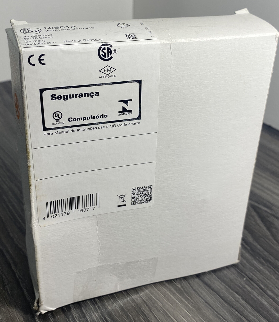 New IFM Efector Inductive NAMUR sensor NI501A IIB2015BN/US/1G/1D – USA