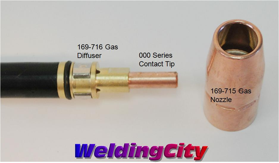 WeldingCity® MIG Welding Gun 150A 12-ft Replc. for Hobart H-10 | US Seller Fast