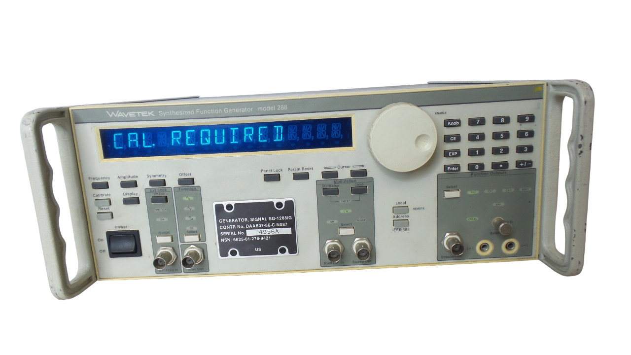 Wavetek 288 Synthesized Function Generator – Free Shipping