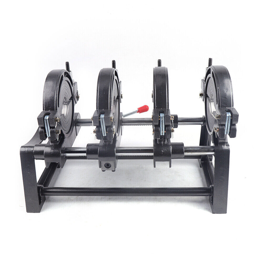 Manual Piping Pipe Fusion Welder 4 Clamps HDPE PP PE Butt Fusion Welding Machine