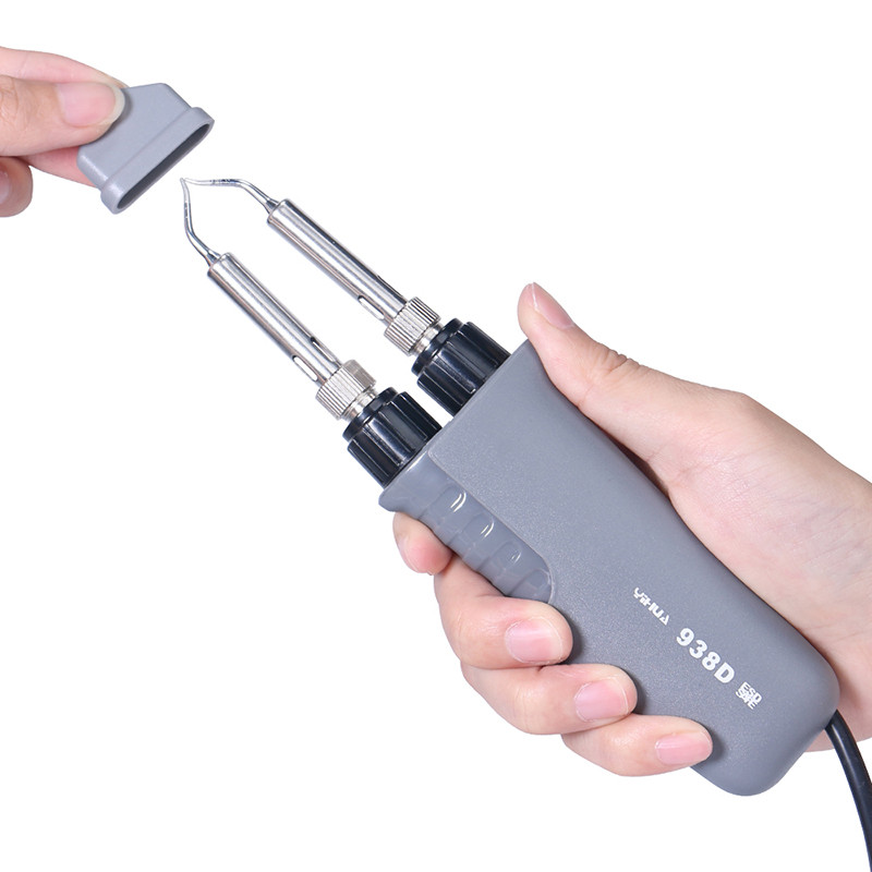YIHUA 938D Portable Tweezers Soldering Station solder tips BGA SMD Welding Tool