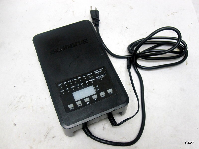 SUNVIE 300W Low Voltage Landscape Transformer 120V to 12/14V IP65 2 Outlet