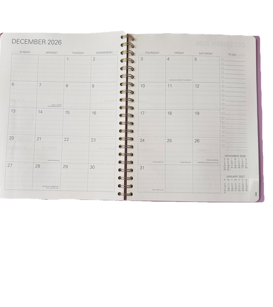 2026 Planner Orange Circle Studio 12 Months Planner Jan-Dec 2026 11×9” X- Large