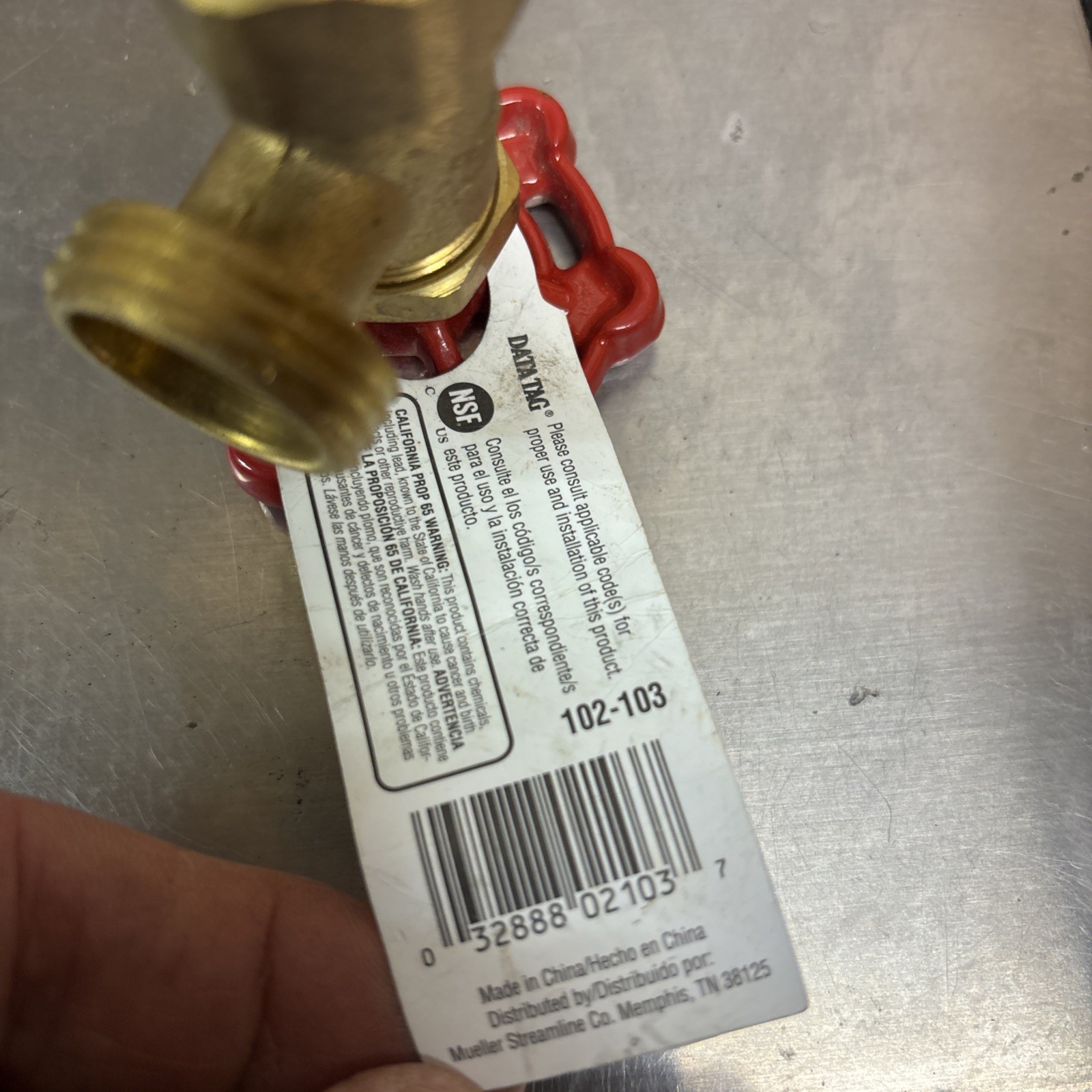 ProLine 1/2″ Female Boiler Drain Mueller 102-103