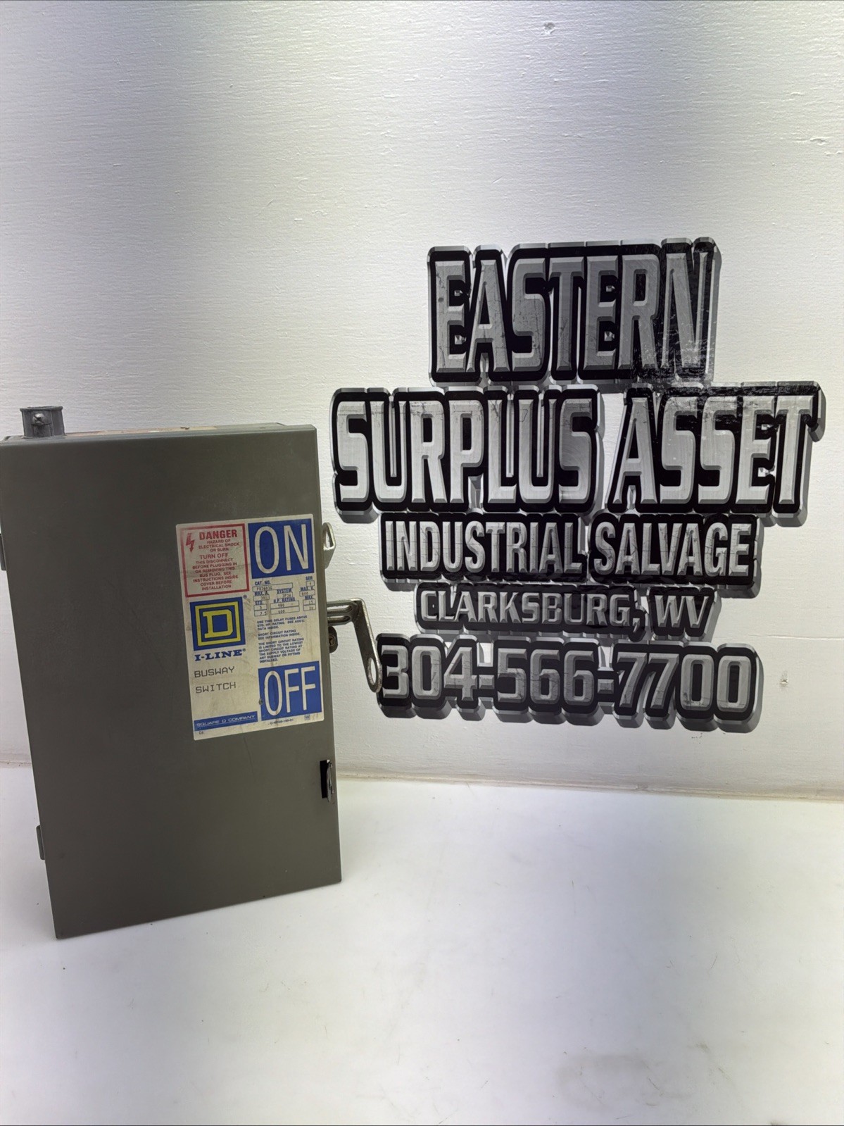 Square D I-Line Busway Switch PQ3603G 30 A 3P3W 600V 20HP