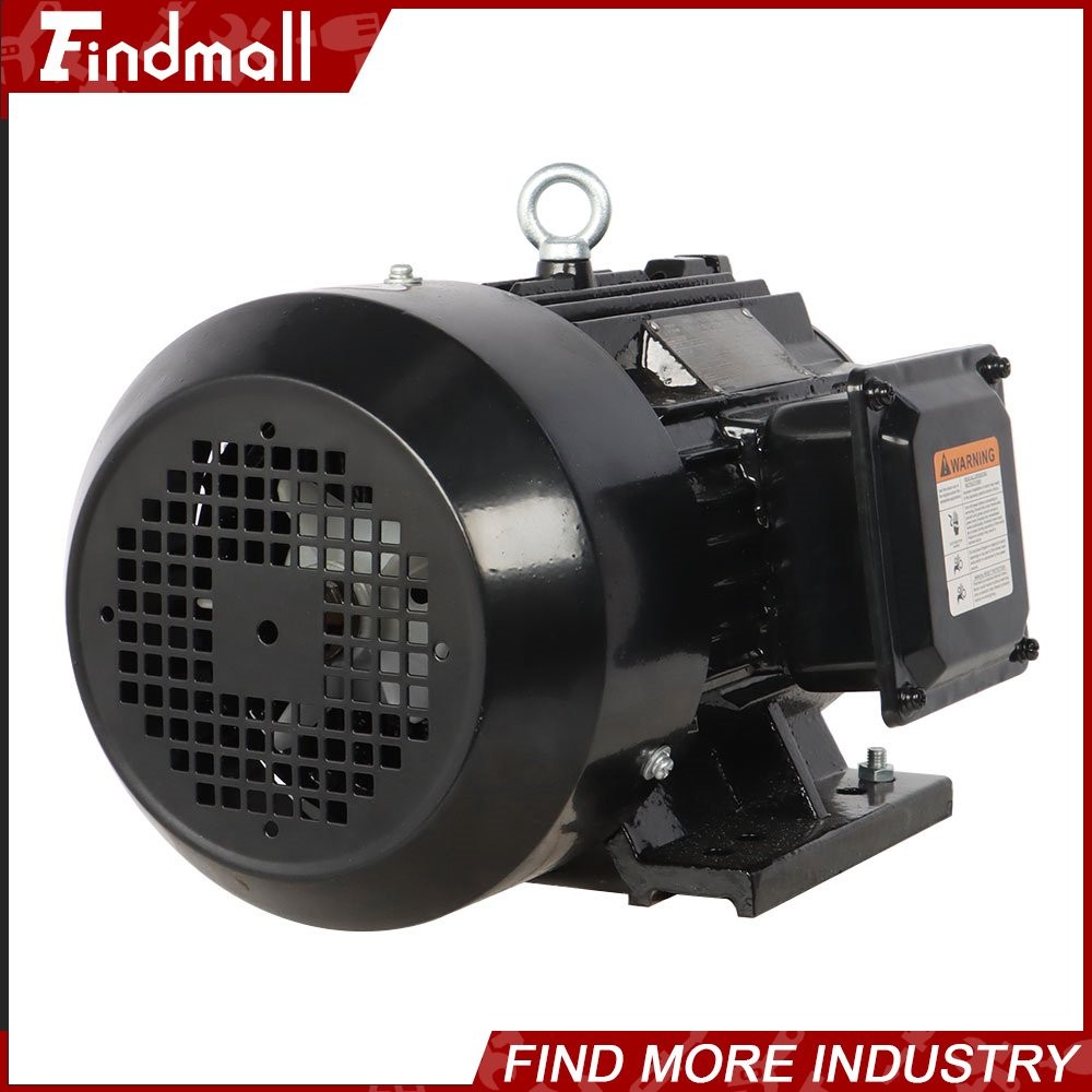 5 HP 3 Phase Electric Motor 1800 RPM 184T Frame TEFC 230/460 Volt Severe Duty