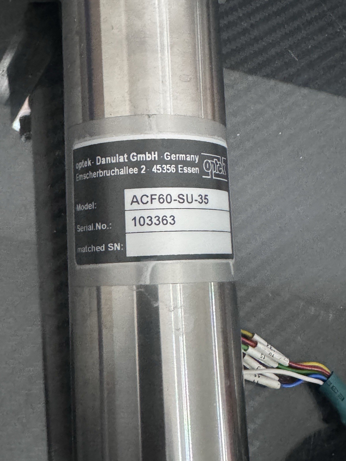 Optek Danulat ACF60-SU-35 Inline Conductivity Sensor 4 Bioprocess
