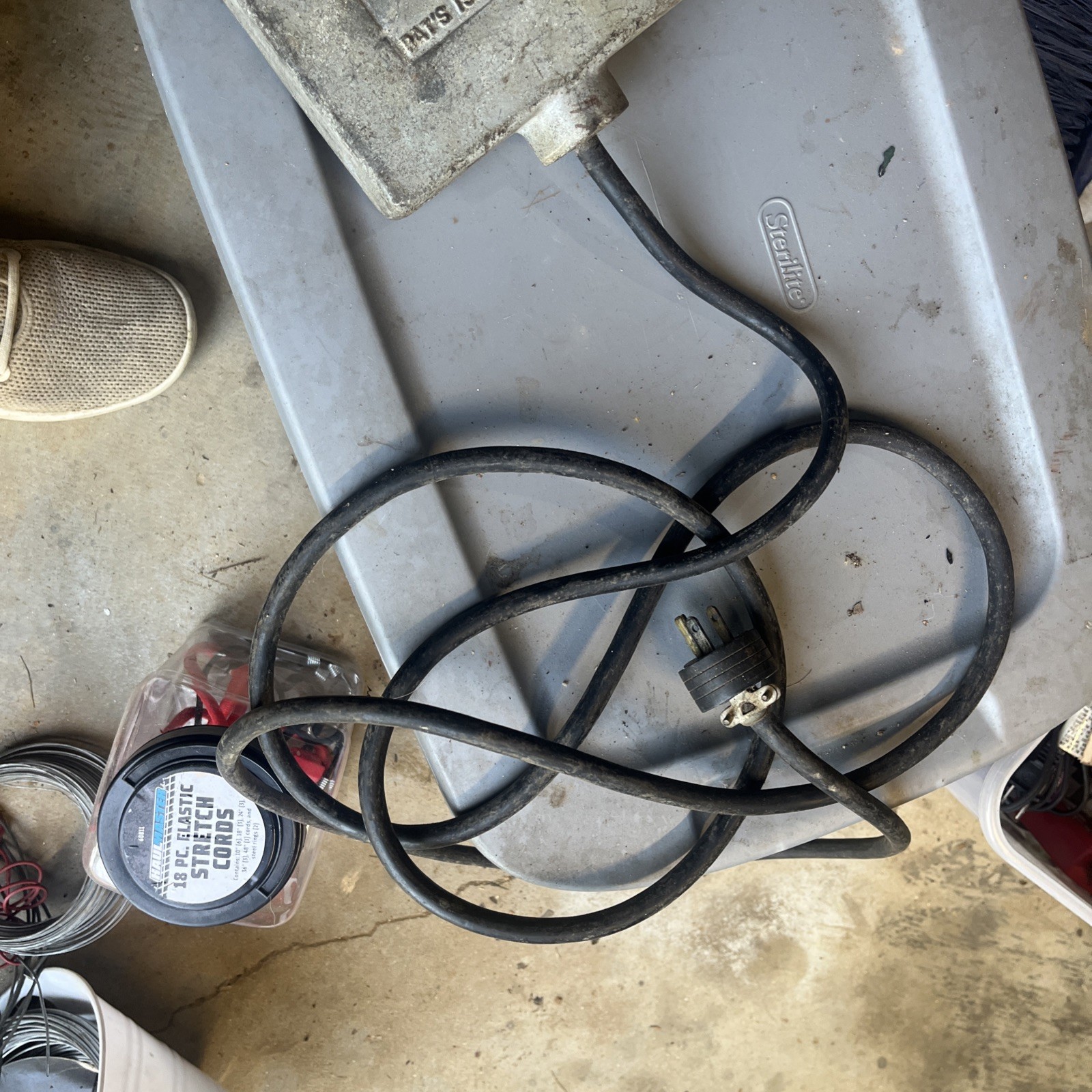 Vintage 6 Plug Junction Box Heavy duty industrial