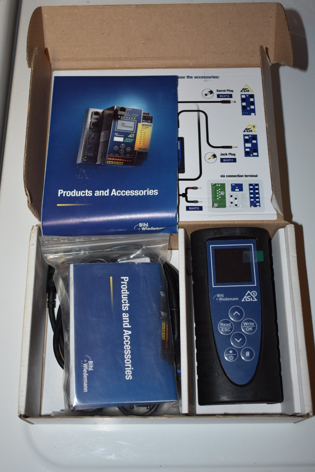 BW4708 BIHL & WIEDEMANN BW4708 ASi-5/ASi-3 Address Programming Device