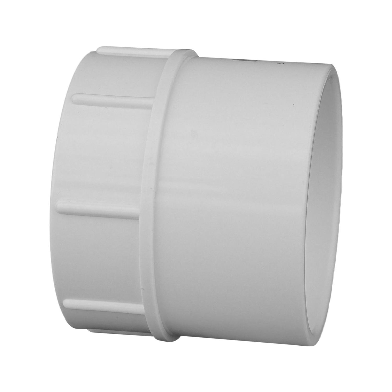 Charlotte Pipe PVC02101C0600 Schedule 40 PVC Adapter 1/2 Slip x 1/2 FPT Dia. in.