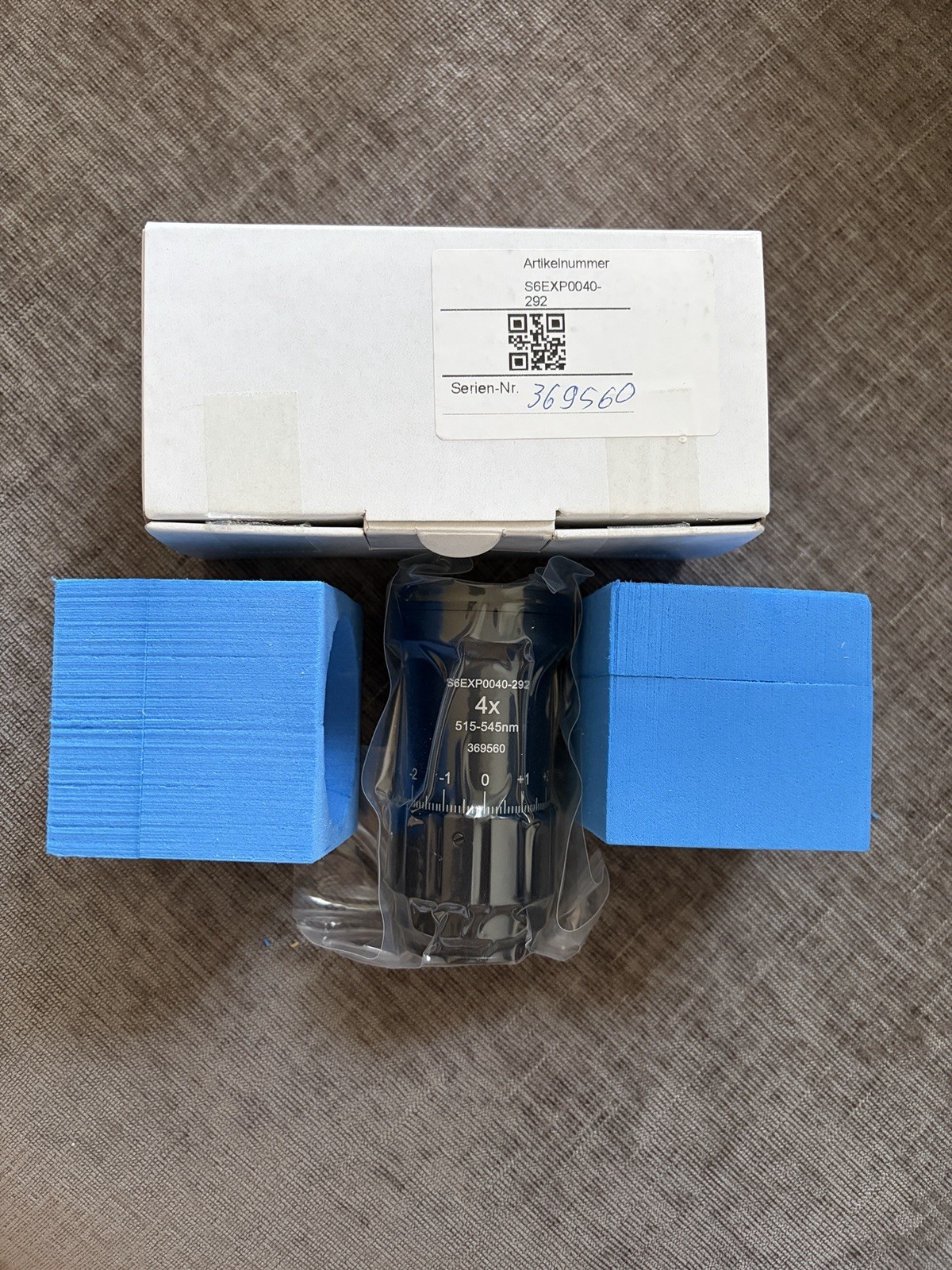 SILL optics BEAM EXpander 515-545 Nm S6EXP0040-292
