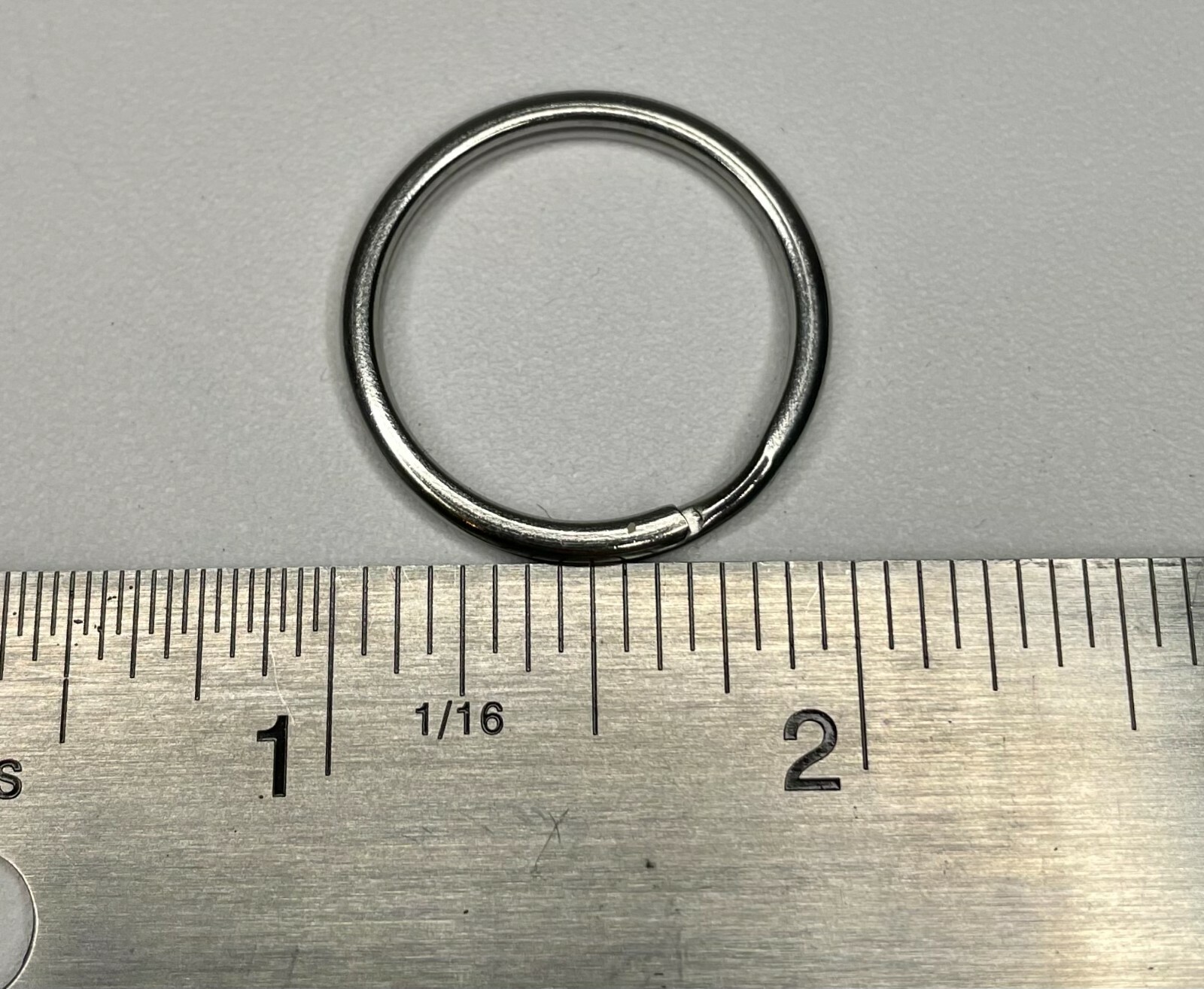 1″ – 2″ (25mm-50mm) 304 Stainless Steel Split Rings, Key Rings – 4 pieces