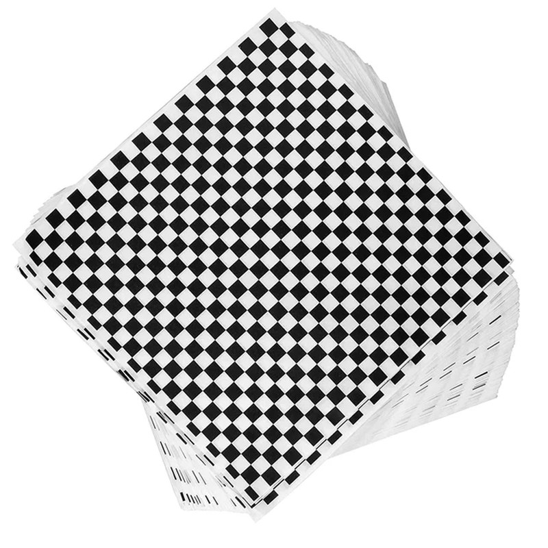 25Pcs Wax Paper Food Grade Grease Paper Food Wrappers Wrapping Paper for Bread S