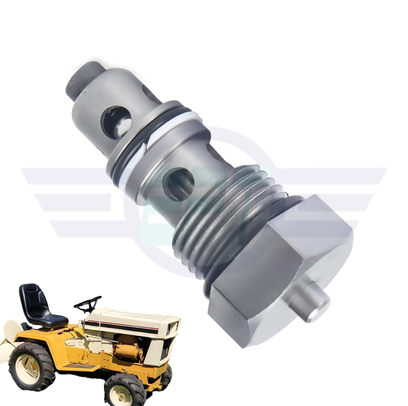 2X Hydro Check Relief Valve for John Deere IH International Cub Manual SU9500085