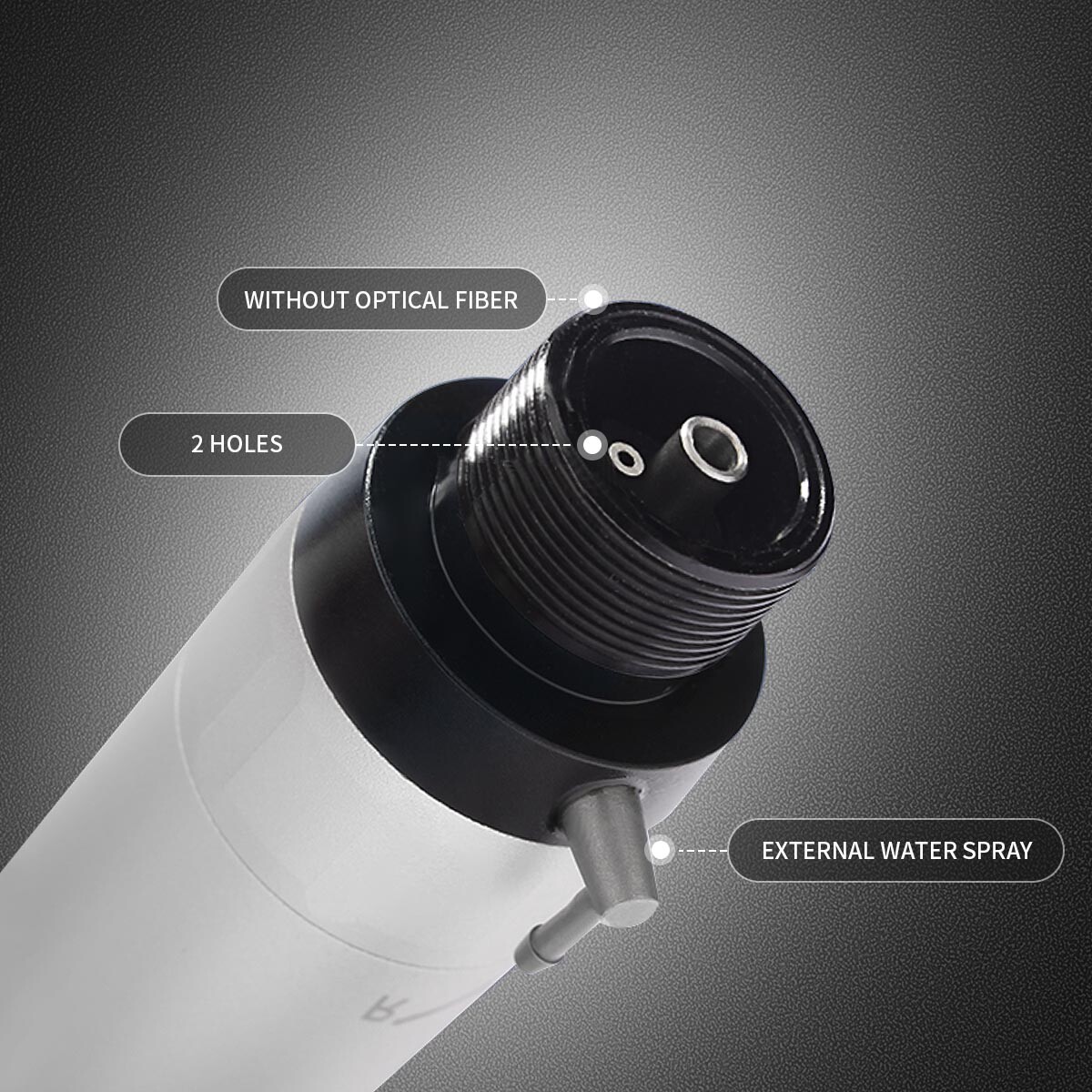 NSK Style Dental Slow Low Speed Handpiece Straight Contra Angle Air Motor 4/2H