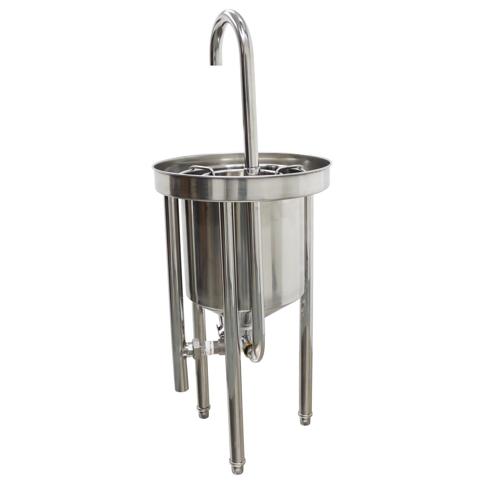 44lb Commercial Rice Washing Machine Automatic Rice washer 20kg Stainless Bucket