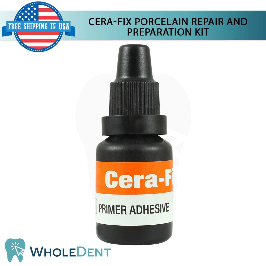 Cera-Fix Porcelain Repair And Preparation Large Kit Dental Material Etching Gel