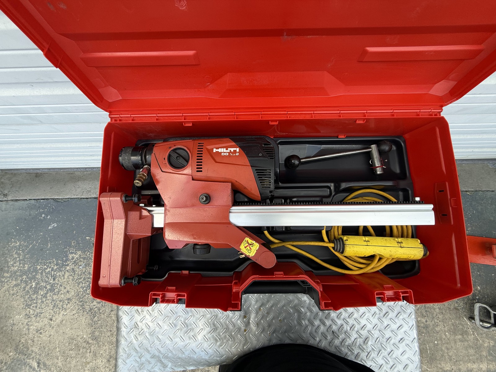 Hilti DD 120 DD120 Core Drill with Rig and Case L@@K #1