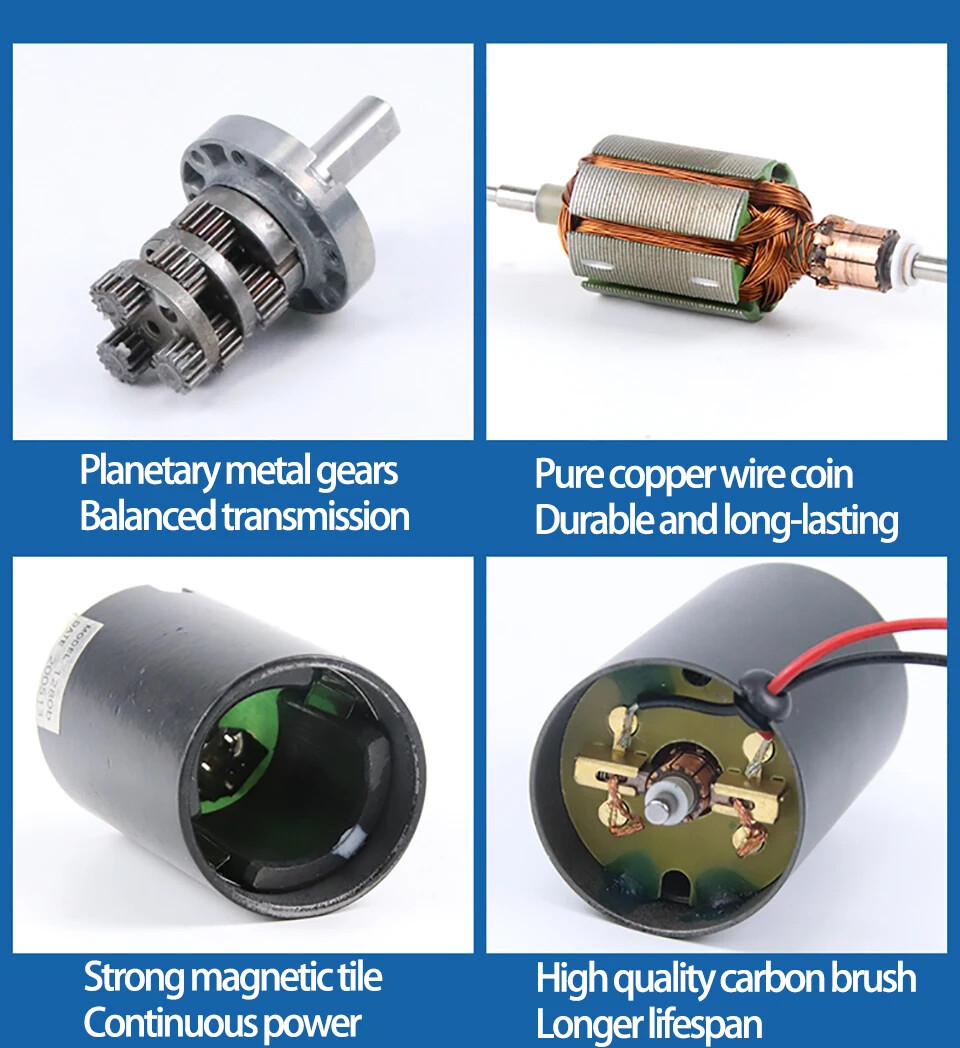 DC Geared Motor 12v24v Planetary Gearbox 32GP-31ZY Small High Torque Motor