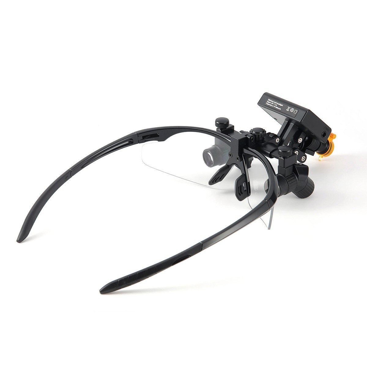 5.0X Dental Magnification Medical Binocular Loupes Glass+LED Surgical Head Light