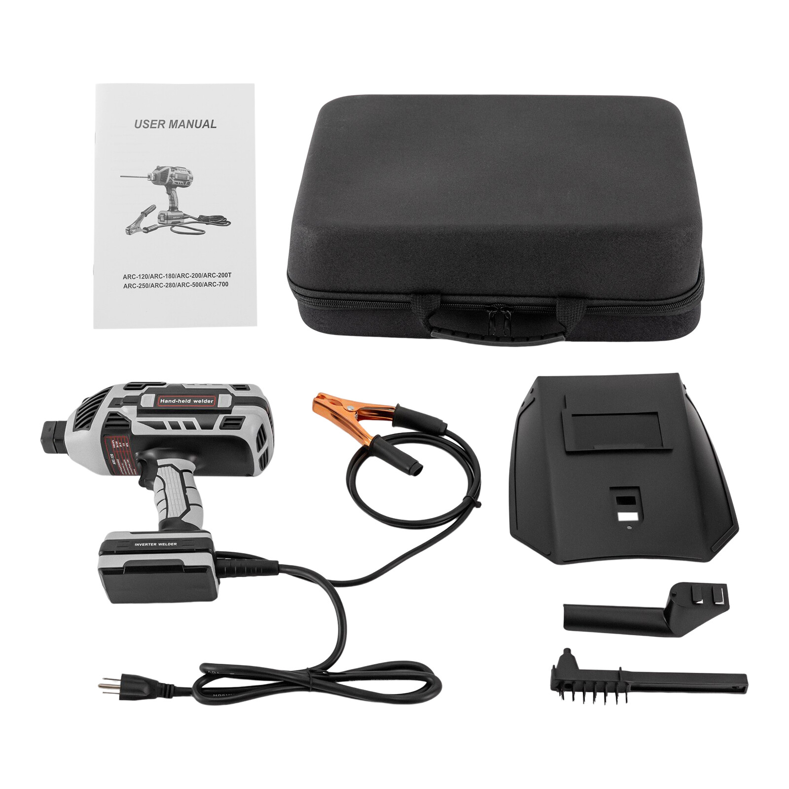 110V Portable Welding Machine Handheld Portable ARC Laser Welder Gun Kit 4600W