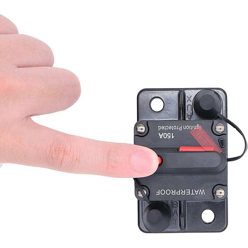 30A 60A 120A Automotive Marine Circuit Breaker with Manual Reset Surface-Mount
