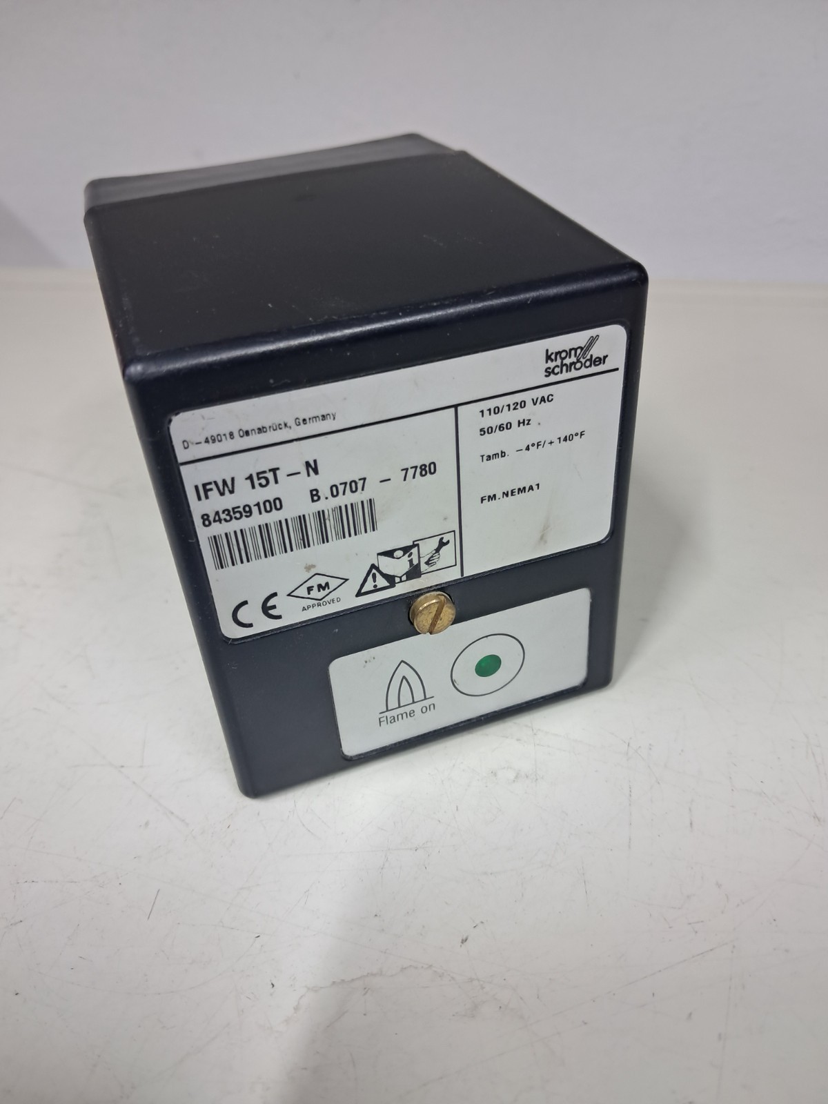 Kromschroder IFW 15T-N 84359100 Flame Relay