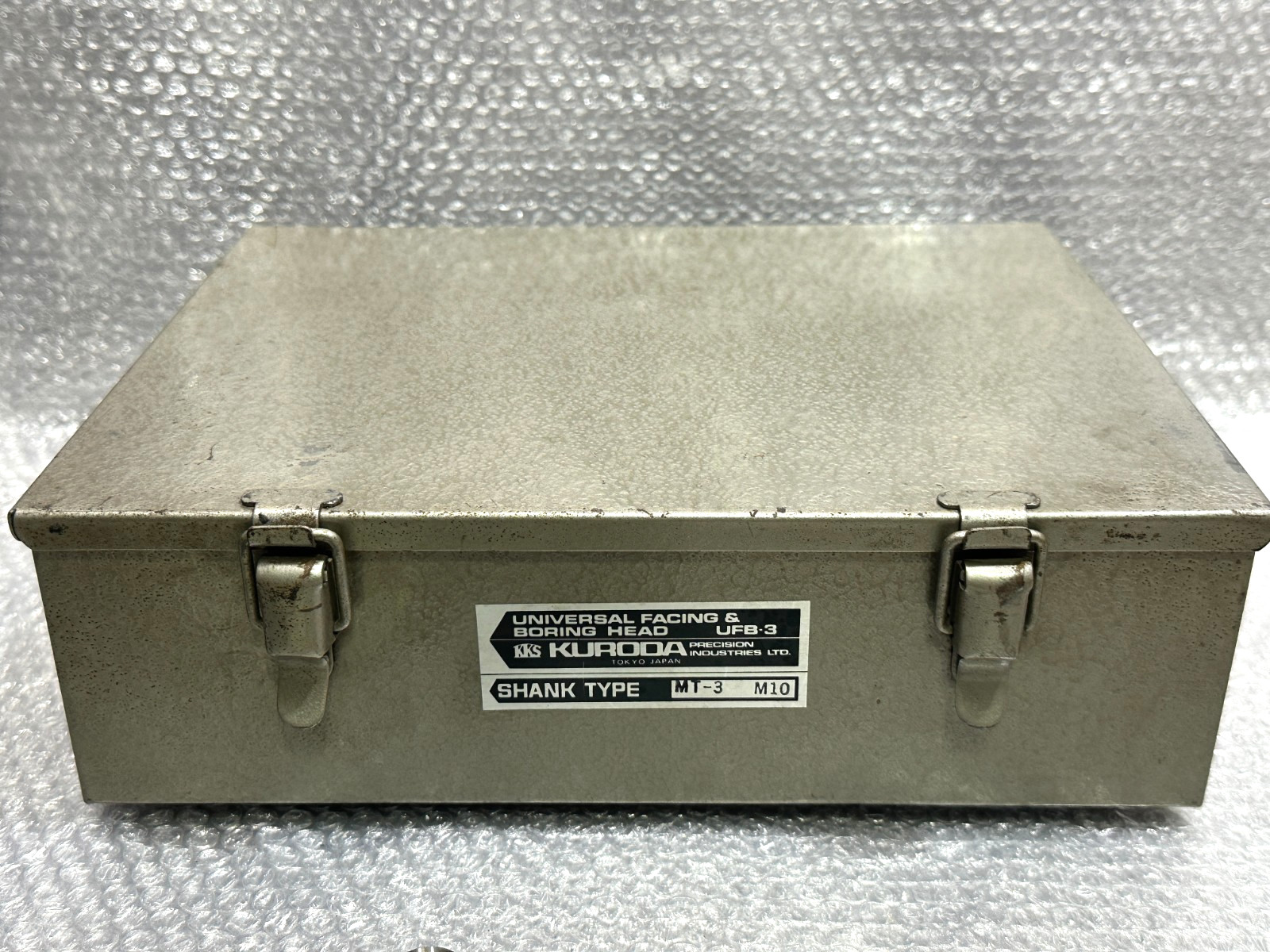 KURODA Universal Facing & Boring Head UFB-3 MT-3 ST32 Near MINT from JAPAN