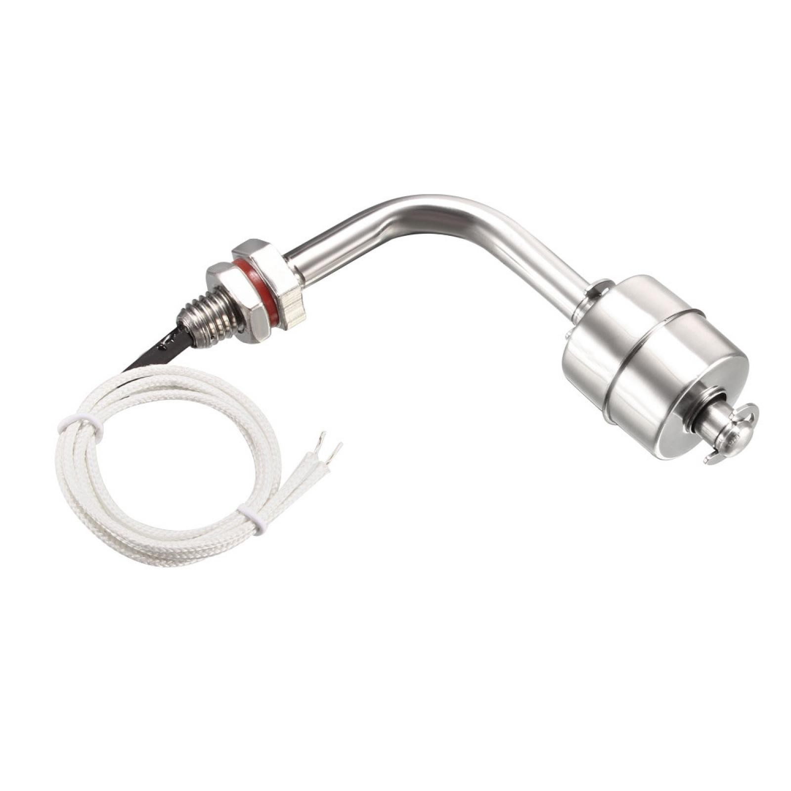 Float Switch Stainless Steel L Shaped M10 26mm Dia Fish Tank Water Level Sensor