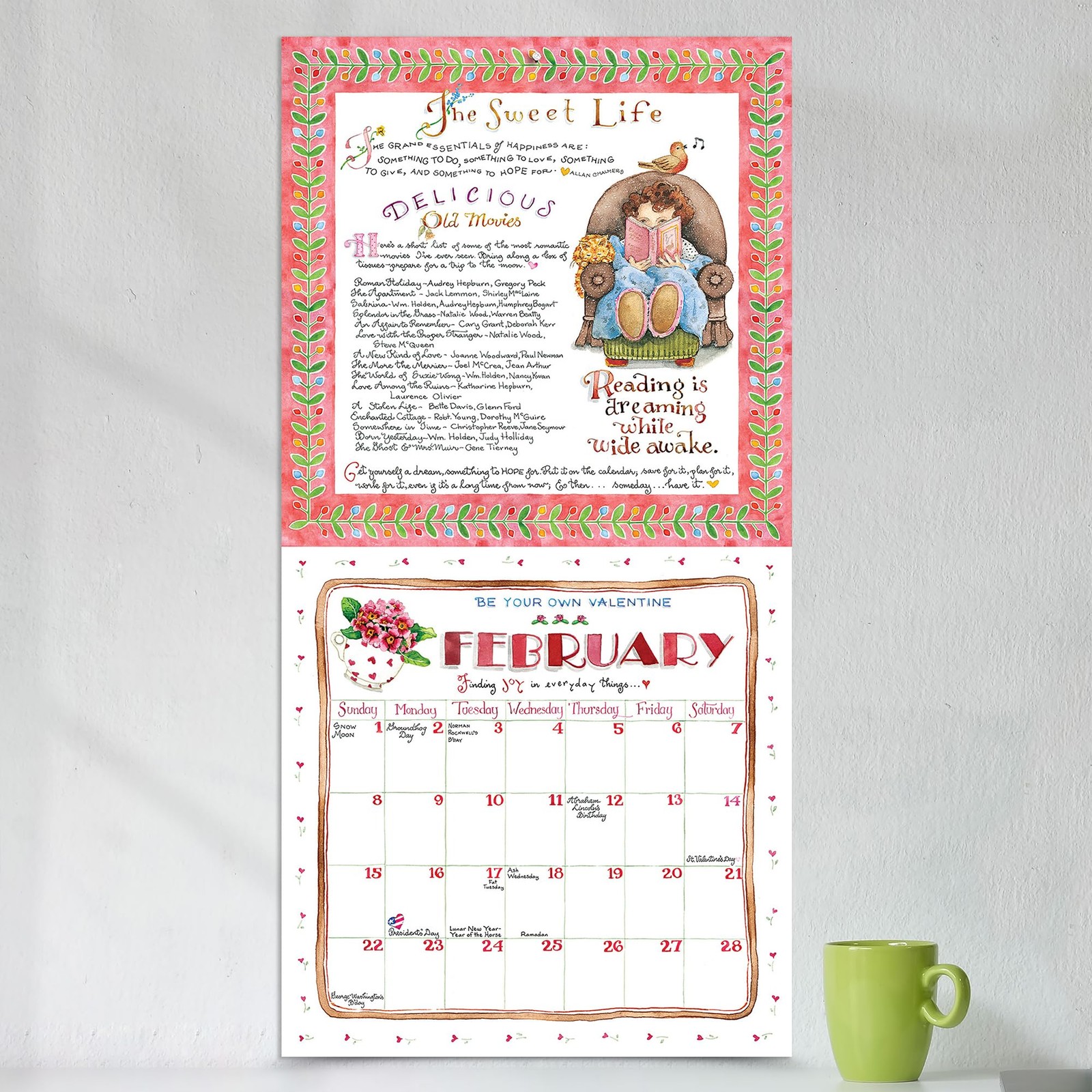 TF Publishing 2026 Susan Branch Wall Calendar – Large Grids for Appointments…