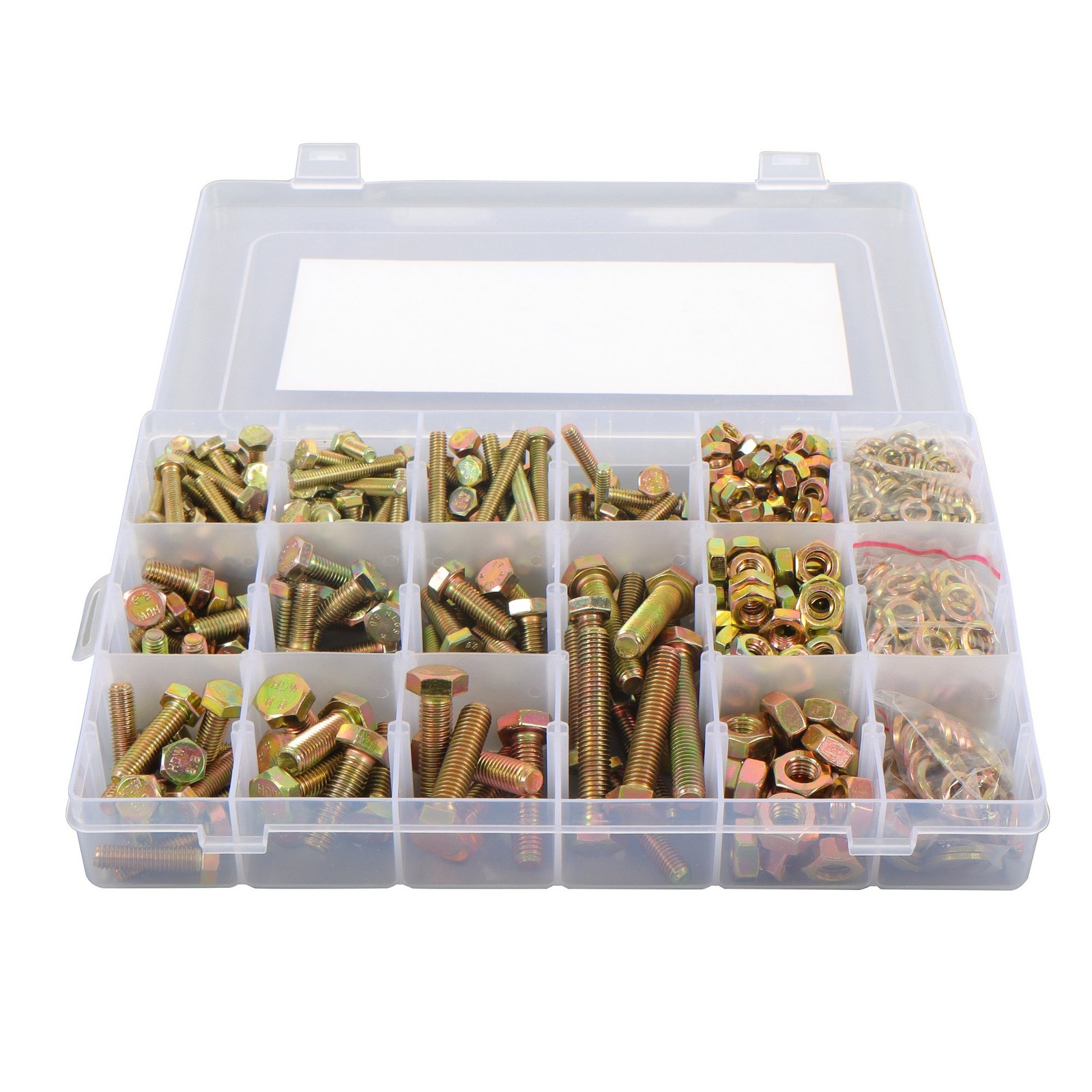 775* Grade 8.8 Alloy Steel M6 M8 M10 Bolts and Nuts Assortment Kit Metric Hex