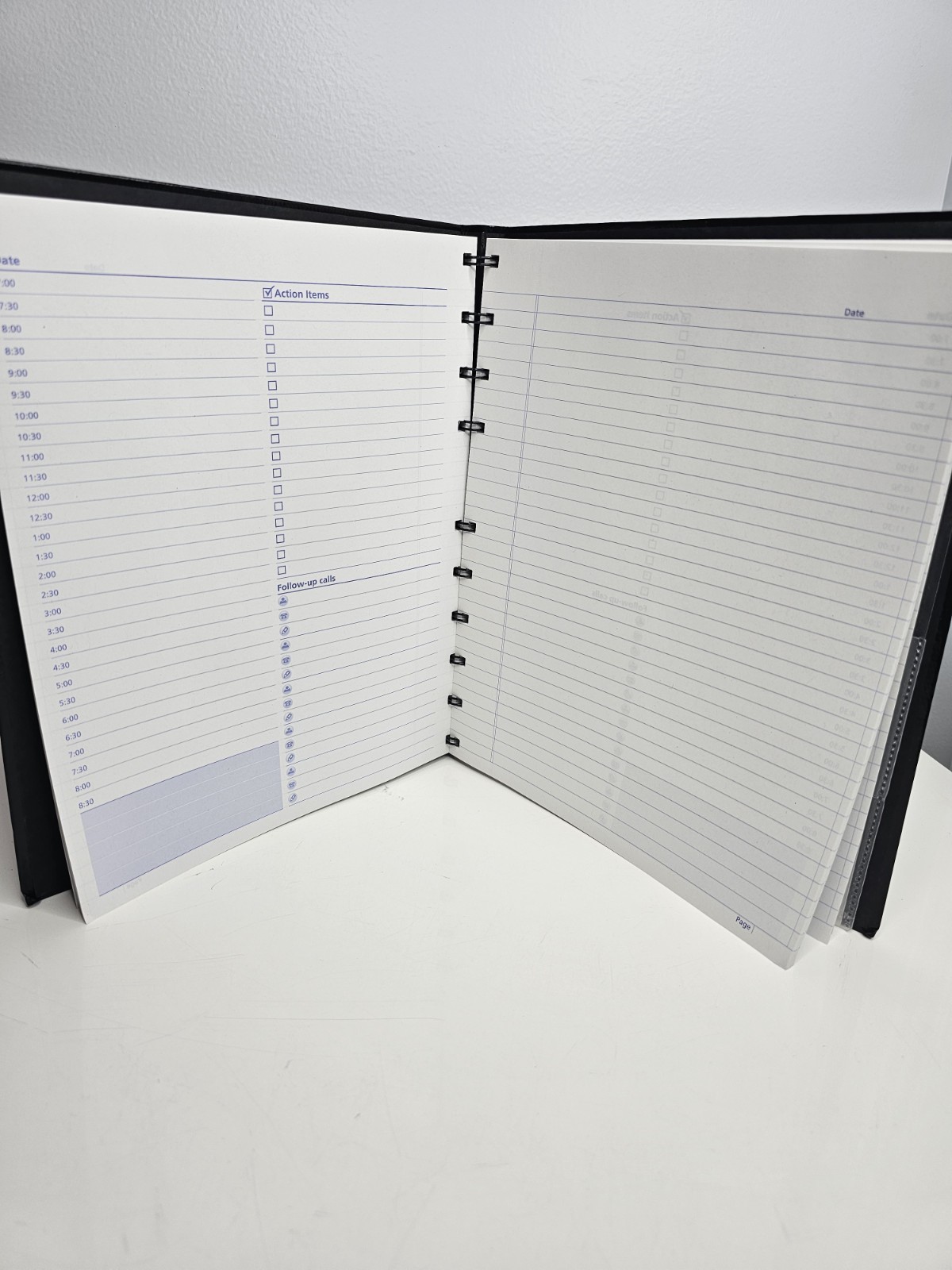 Daily Planner, Undated, Blueline NotePro, 10.75″ x 8.5″, 200 Pages