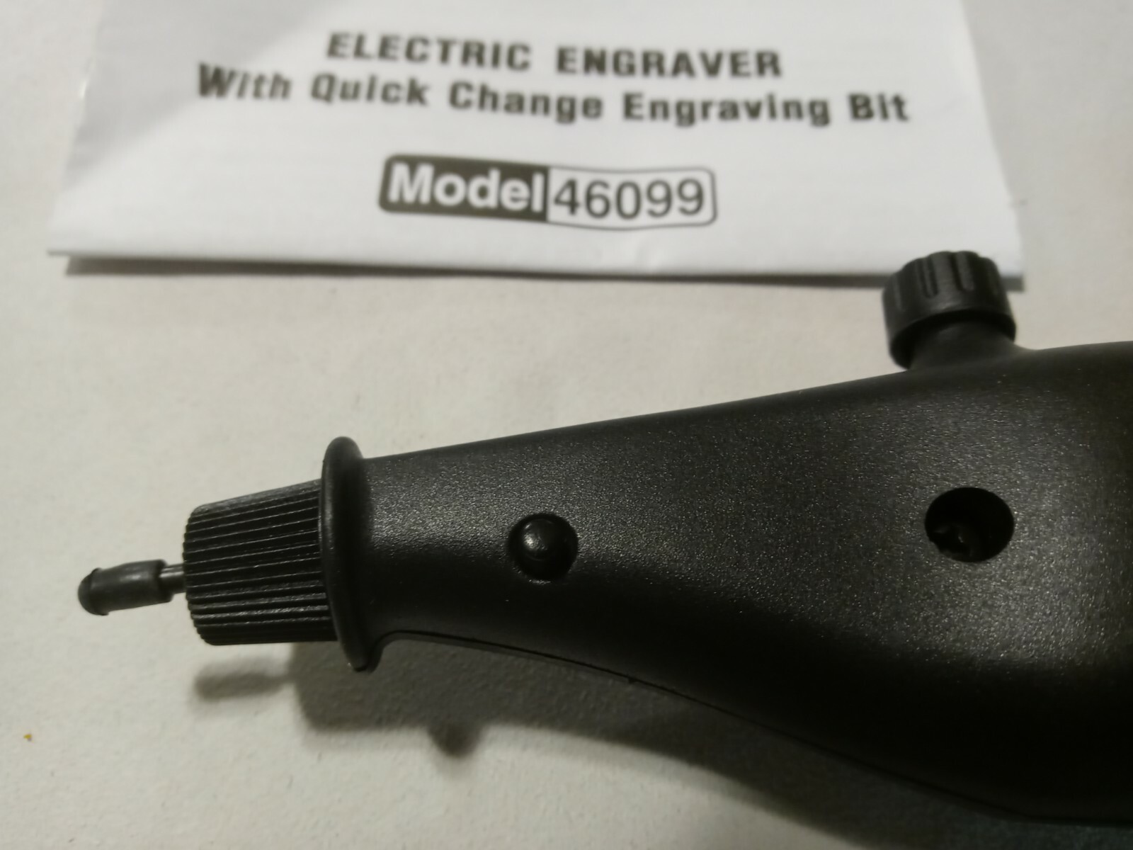 Electric Engraver Tool, HARBOR FREIGHT New wo box, 12 Watts 7200 RPM manual incl